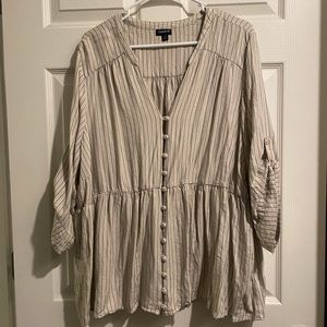 Torrid Babydoll Blouse
